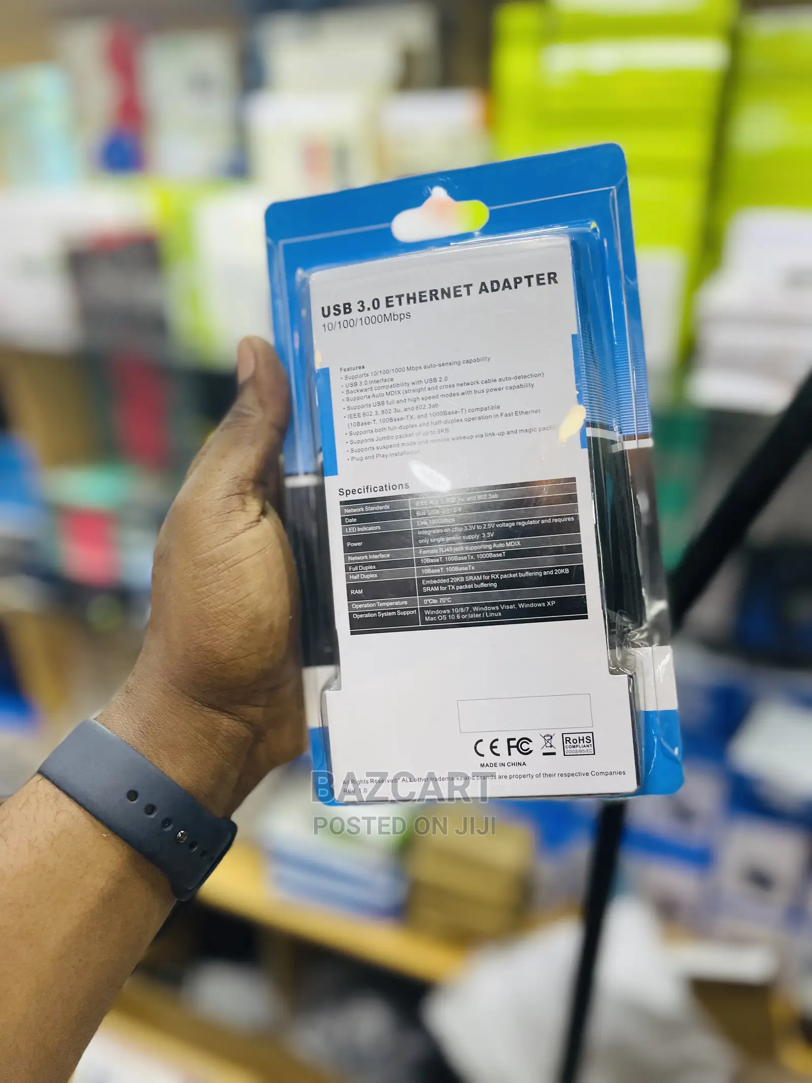 Usb 3.0 to Ethernet Gigabit Adapter Usb to Lan Port