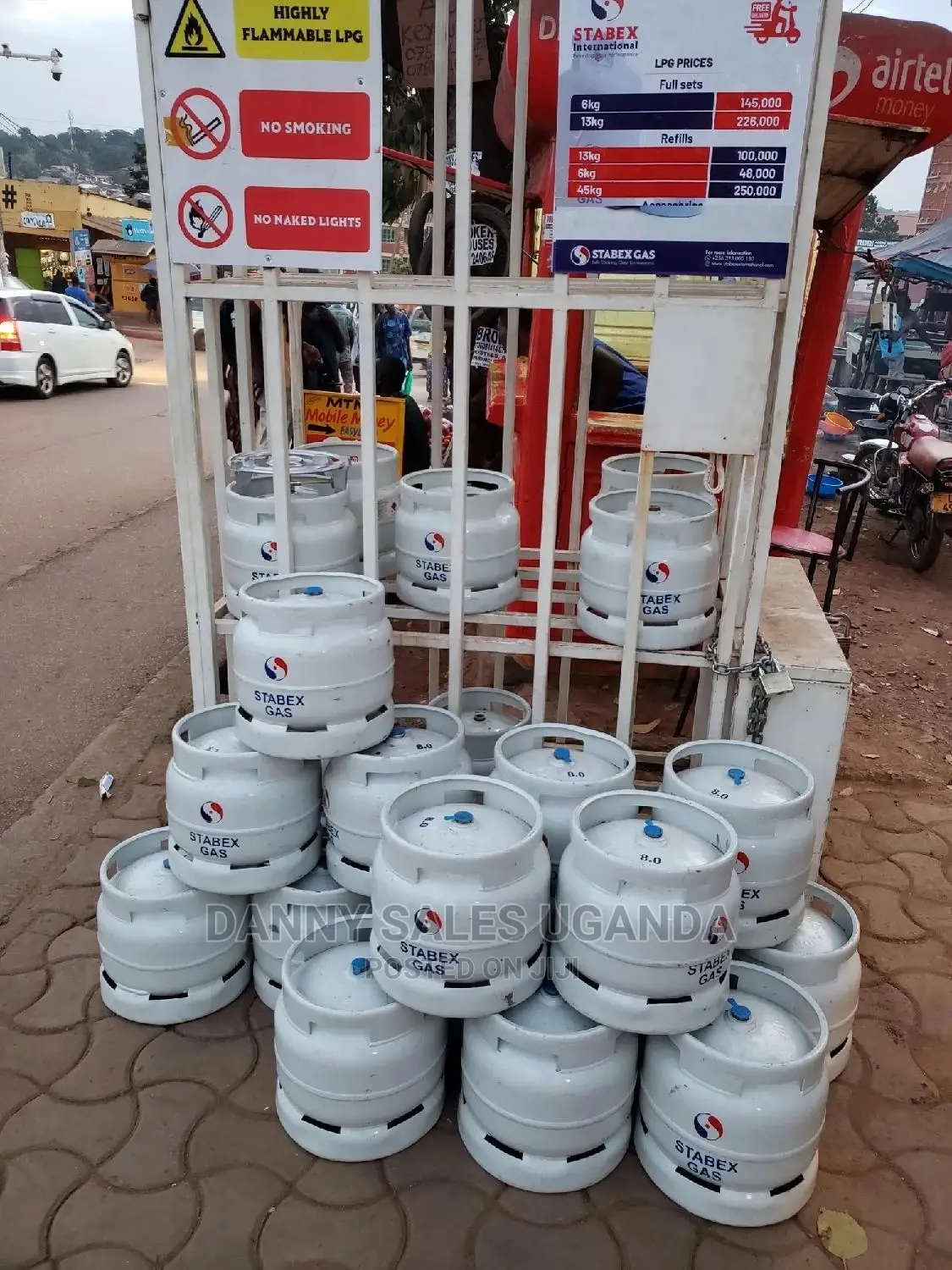 Refill Stabex Gas. Instant Delivery