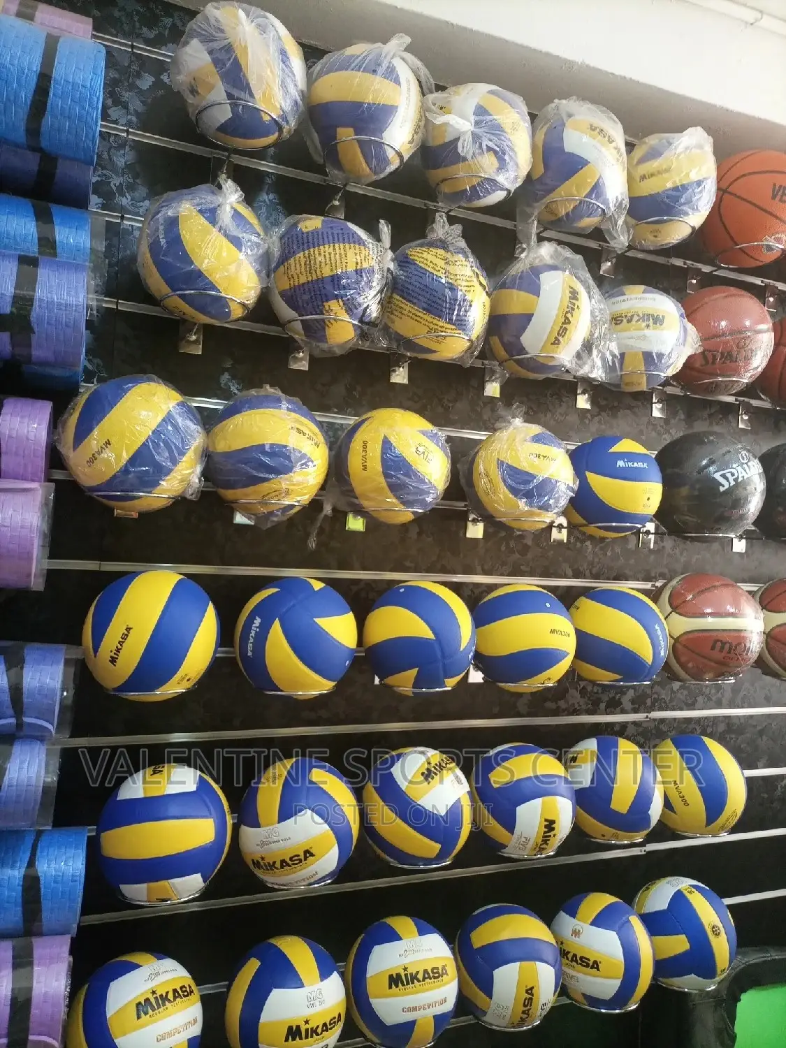 Volleyball Mikasa Original Material Leather Tubeless