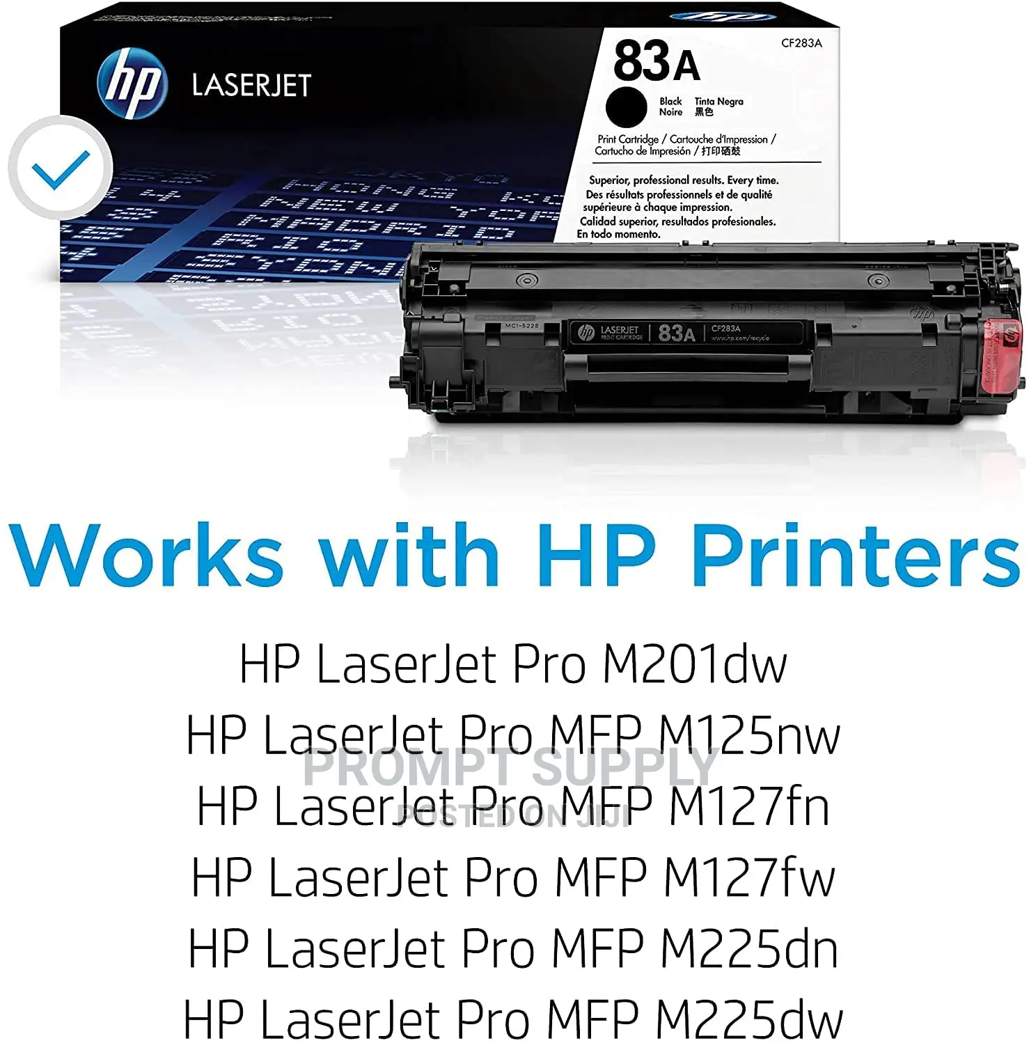 Hp 83A Laserjet Toner Cartridge- Black