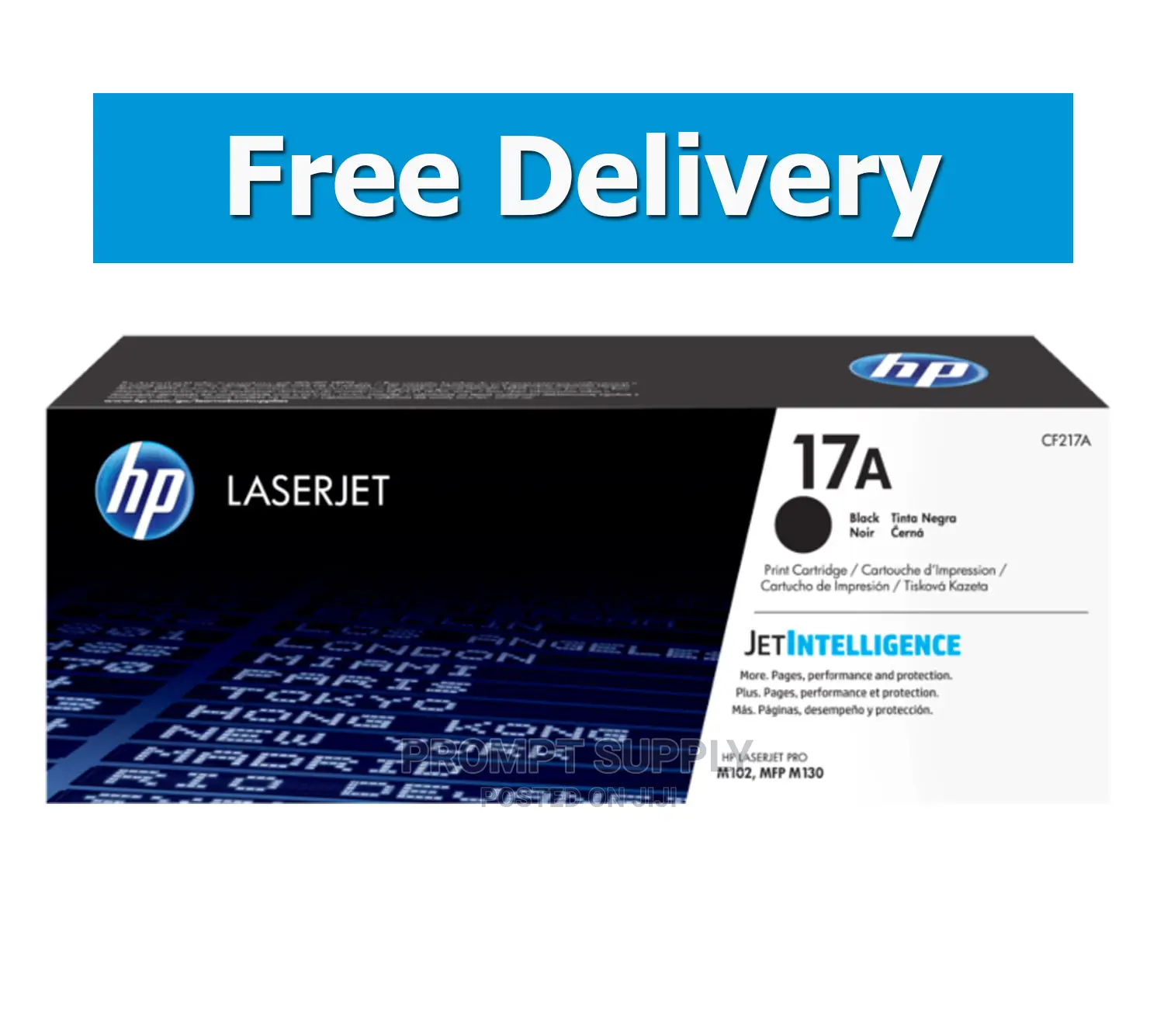 HP 17A CF217A Toner Cartridge - Black