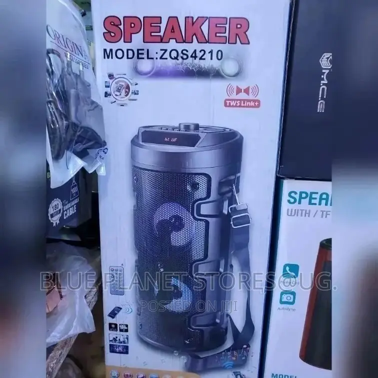 BT Bluetooth Wireless Rechargeable Speaker Towers.{ZQS-4210}