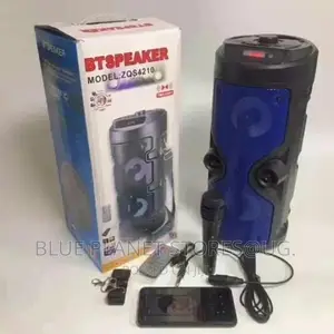 BT Bluetooth Wireless Rechargeable Speaker Towers.{ZQS-4210}