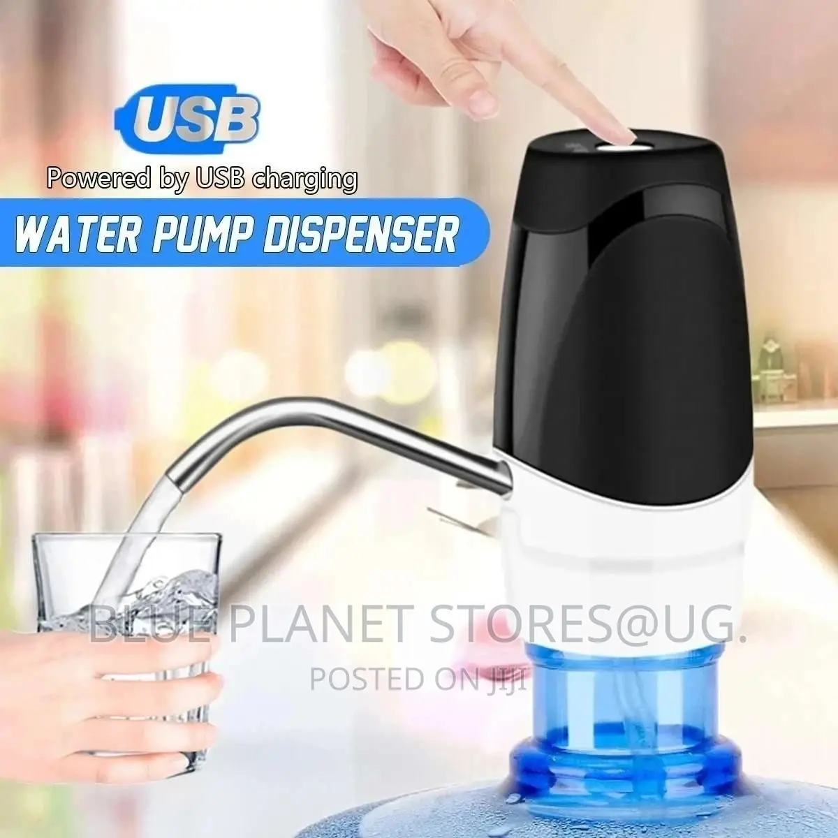 Rechargable Auto-Touch Electric Water Dispenser Pumps.
