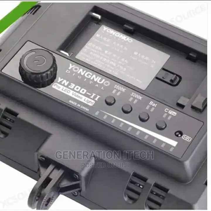 YN300-II Pro LED Video Camera Light With Remote Battery