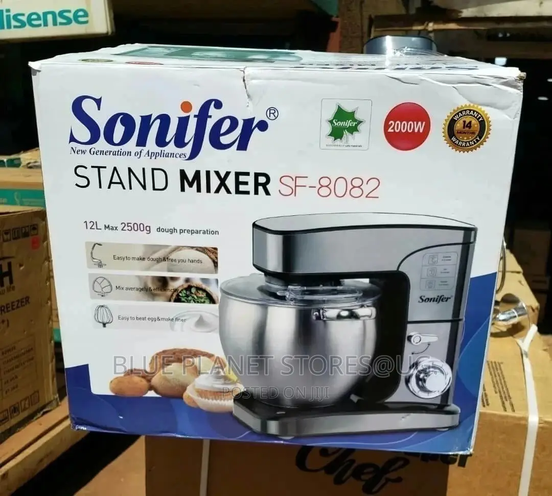 Sonifer 12L Stand Mixer | 2000w || SF-8082 || Commercial Use