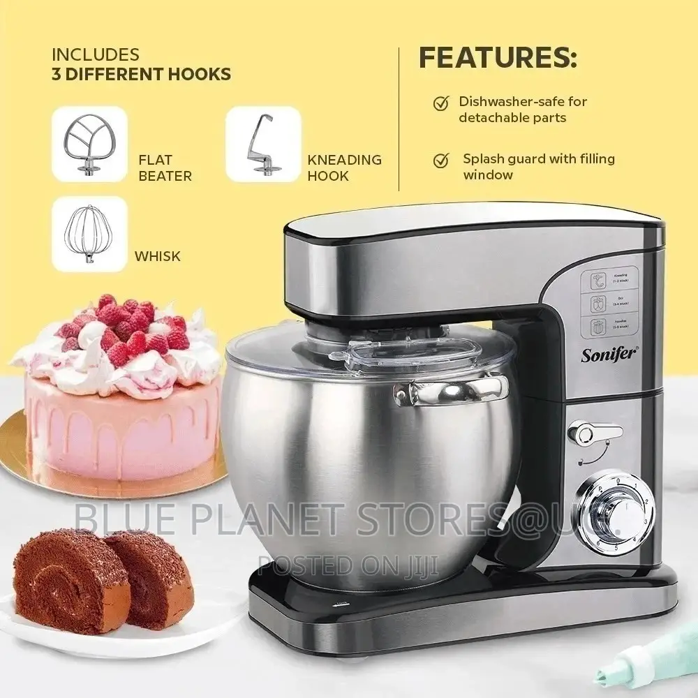Sonifer 12L Stand Mixer | 2000w || SF-8082 || Commercial Use