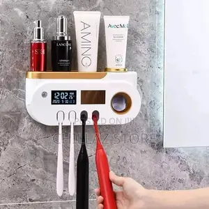 Uv Smart Toothbrush Holder and Toothpaste Dispenser