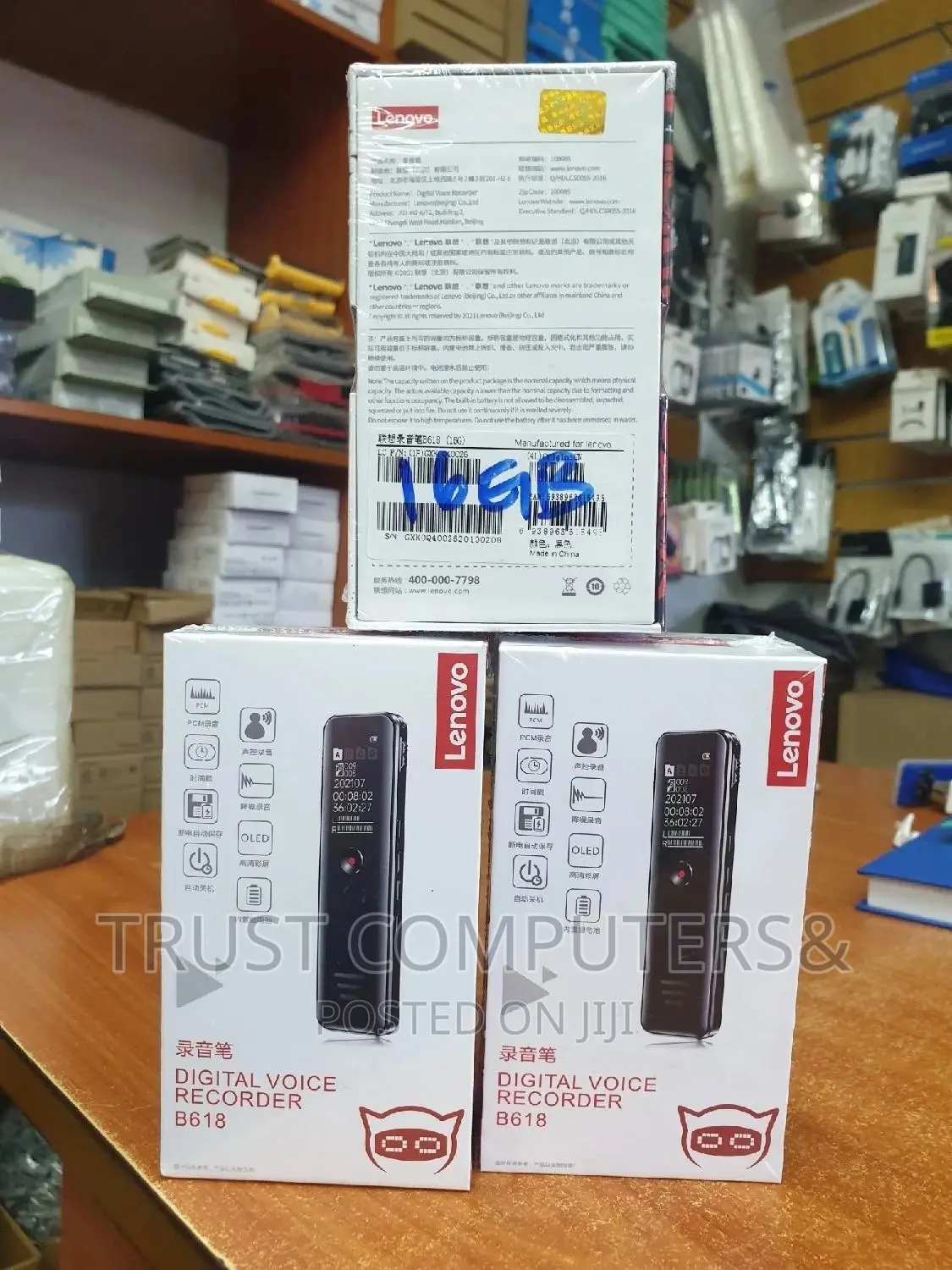 Original Lenovo Voice Recorder B618 16gb
