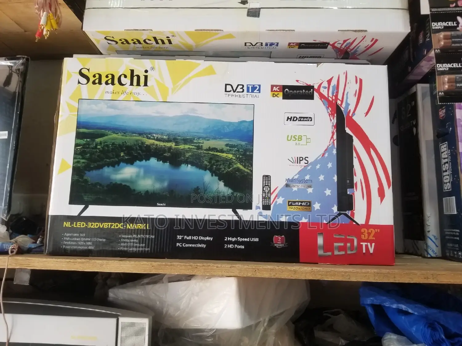 Saachi Tv Ac/Dc 32 Inches