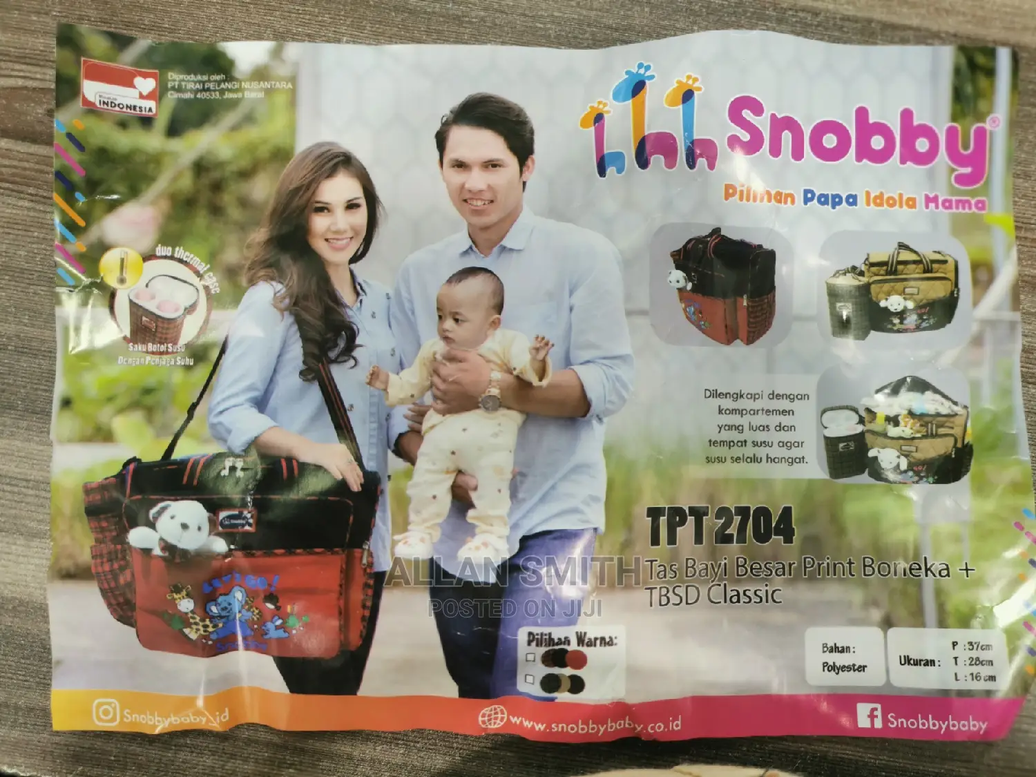 Baby Bag With Bottle Warmer