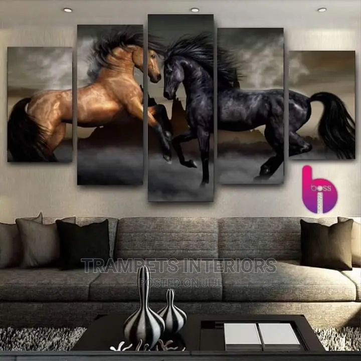 5 In One Wall Paper Art Pieces