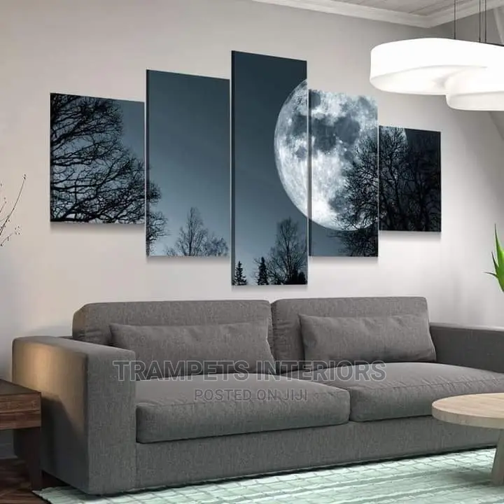 5 In One Wall Paper Art Pieces