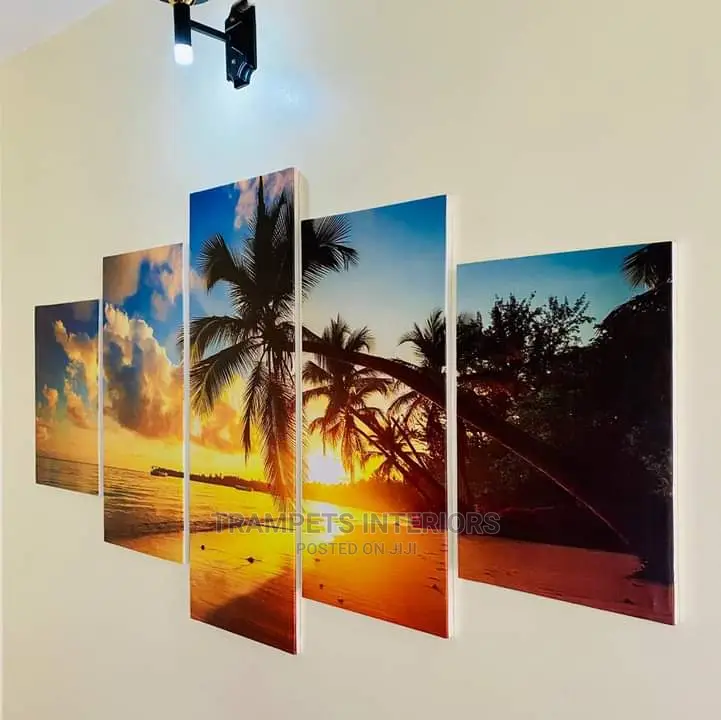 5 In One Wall Paper Art Pieces