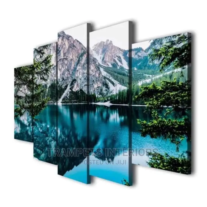 5 In One Wall Paper Art Pieces