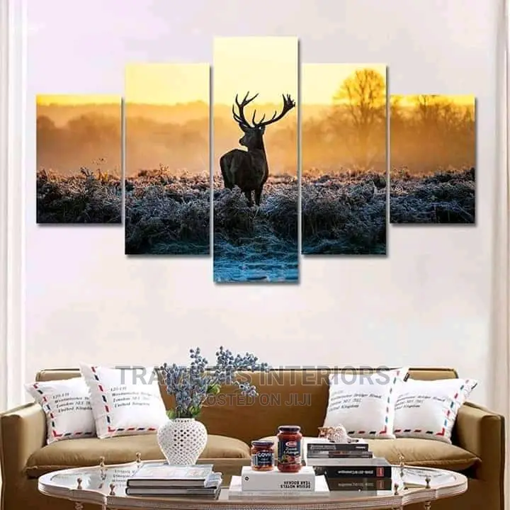 5 In One Wall Paper Art Pieces