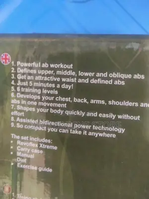 Revoflex Xtreme Ab Muscle Workout Kit