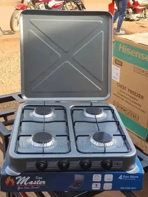 Electro Master "4 Burners" Gas Stove || GM-TGS-3021 || S/S