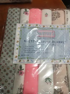 6 Pcs Cotton Baby Blacket Bed Sheets
