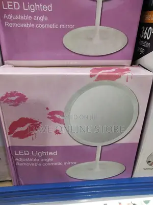 Led Lighted Adjustable Cosmetic Mirror