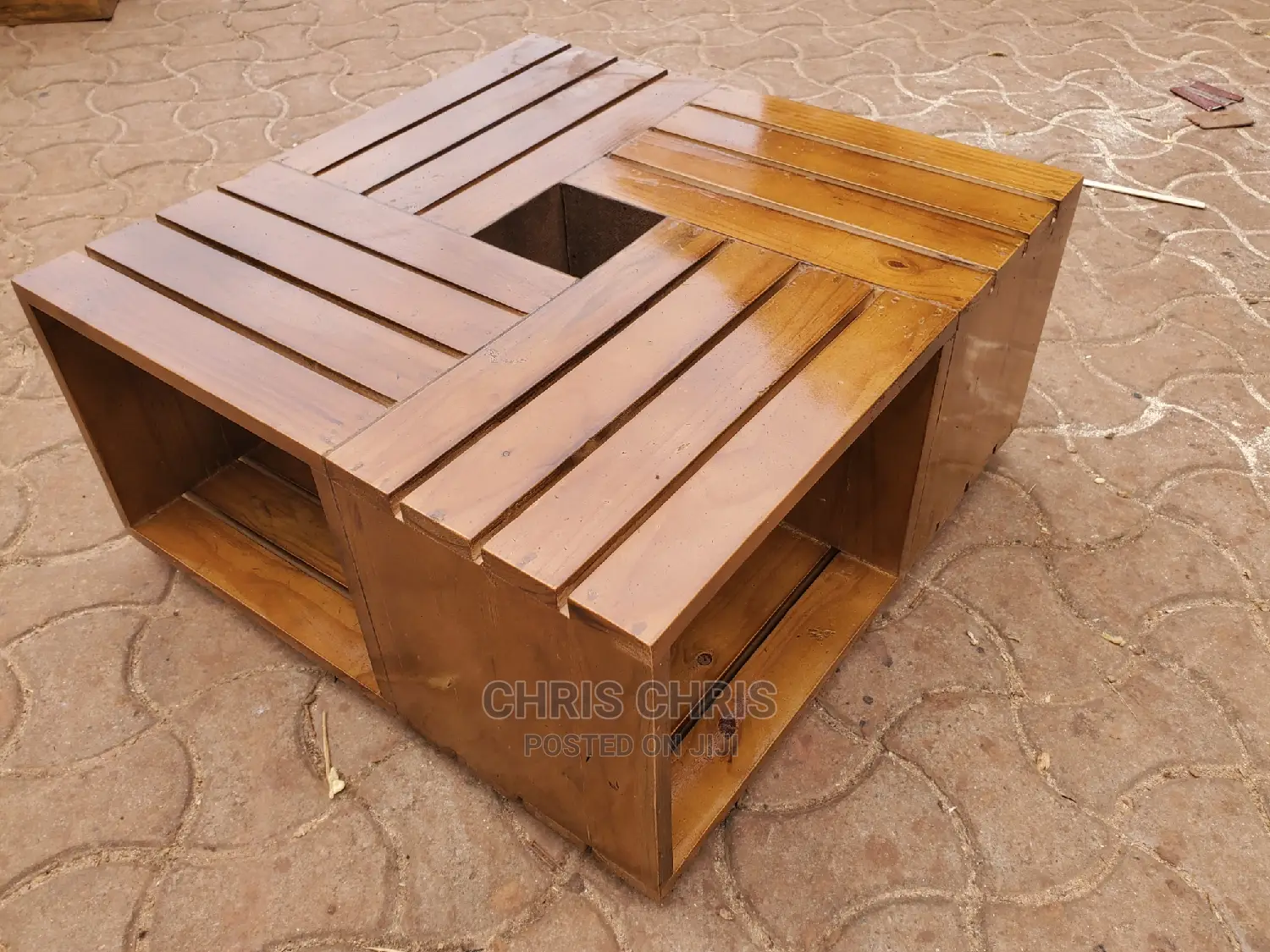Crate Center Tables
