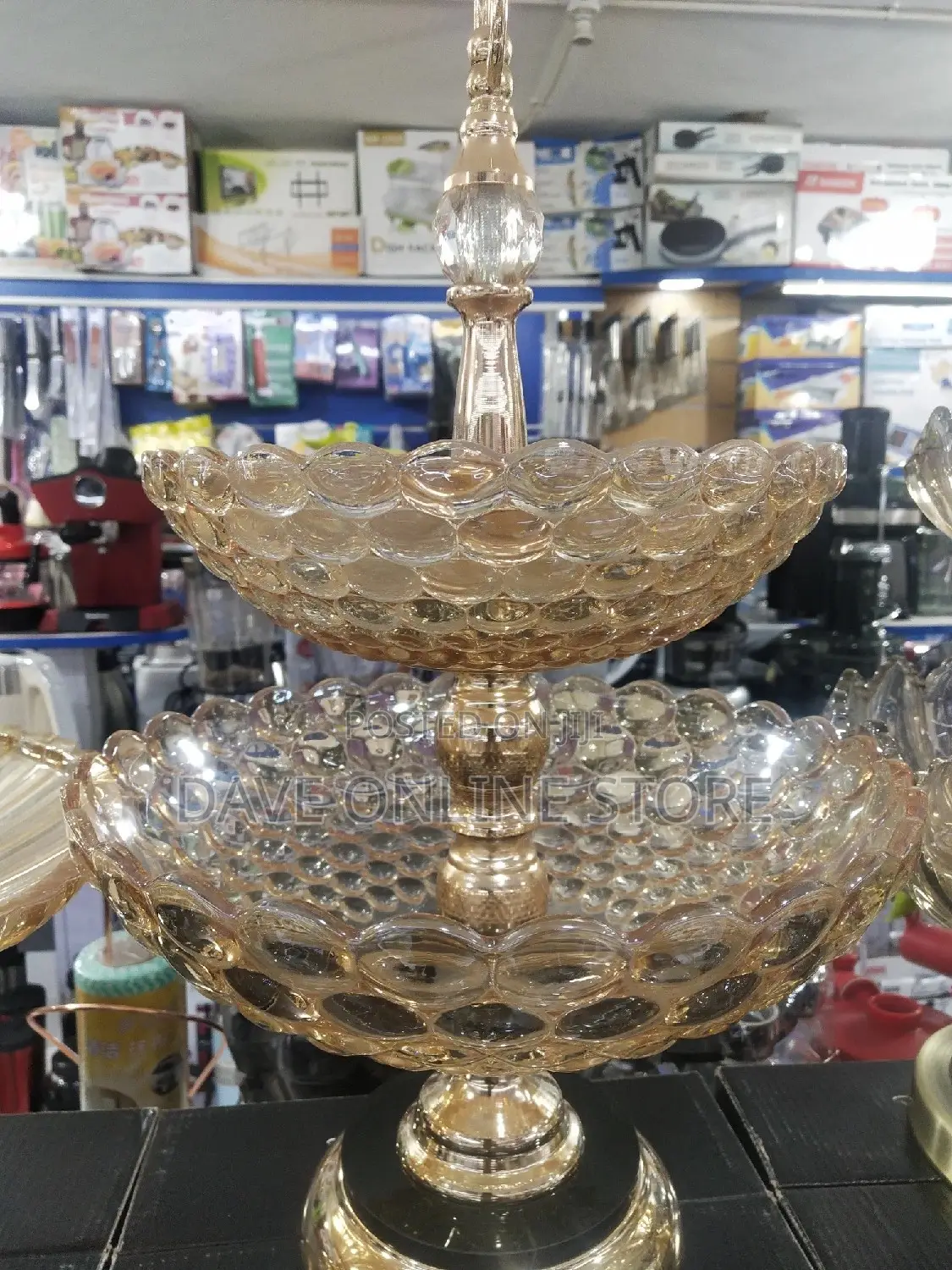 Beautiful Fruit Glass Basket