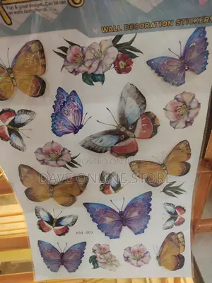3d Butterfly Wall Decor Stickers