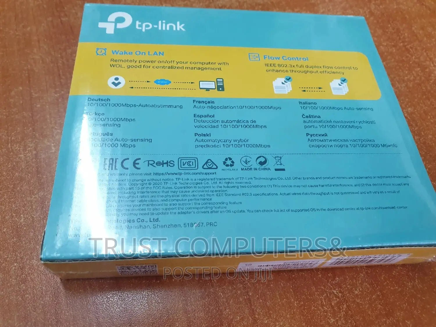 Tp-Link Pci Lan Card Express TG-3468