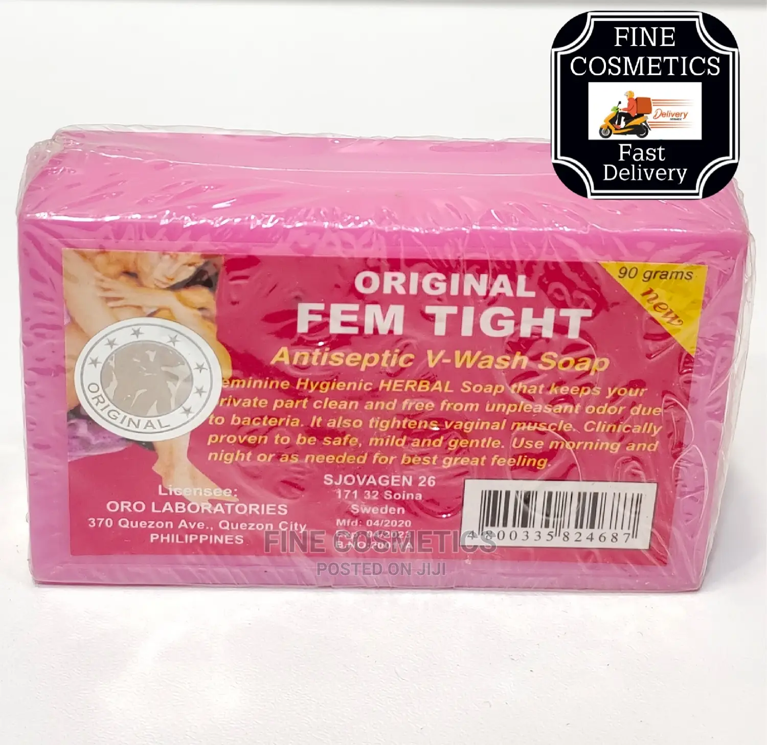 Fem Tight Antiseptic Vagina Tightening Soap V-Wash Soap