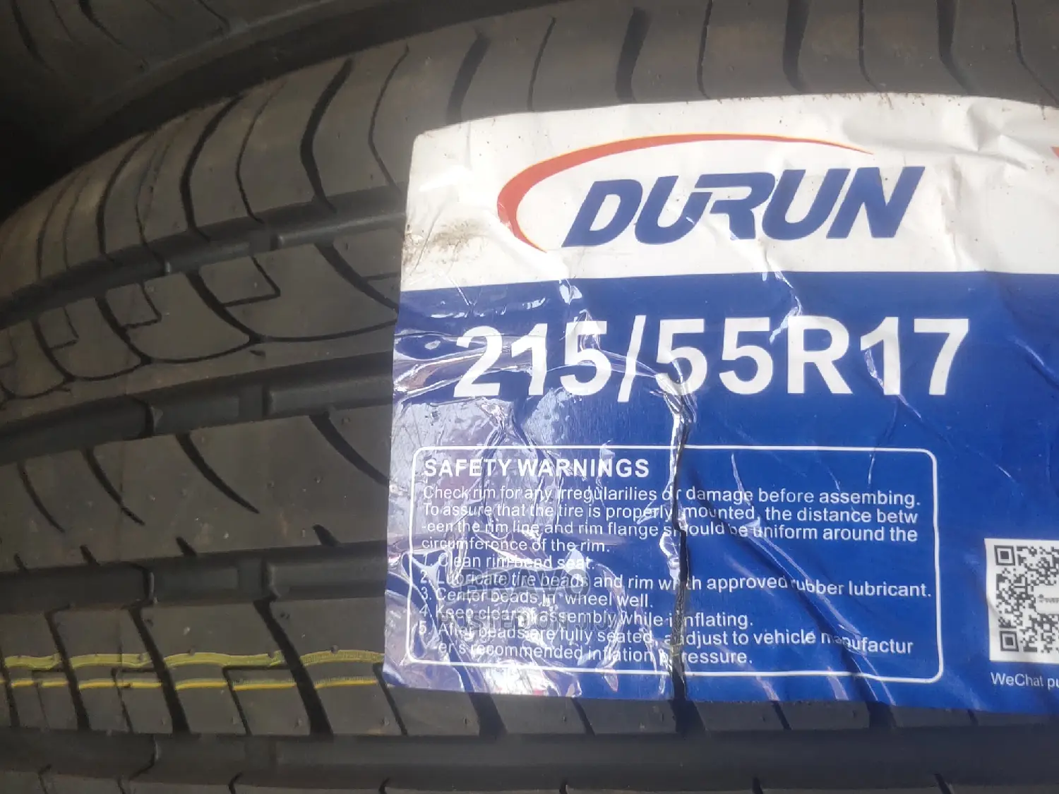 Tyres 215/55r17 Durun