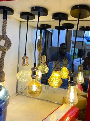 Golden Pendant Light