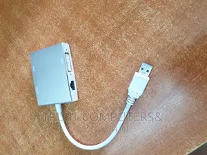 Usb to Hdmi,Vga,Dvi and Lan Converter
