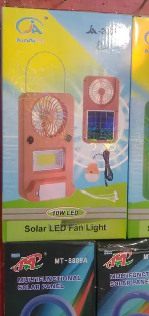 Solar Led Fan Light