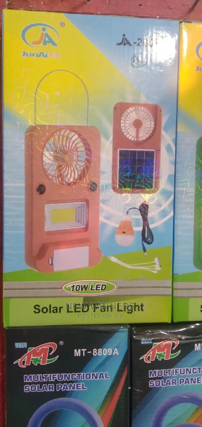 Solar Led Fan Light