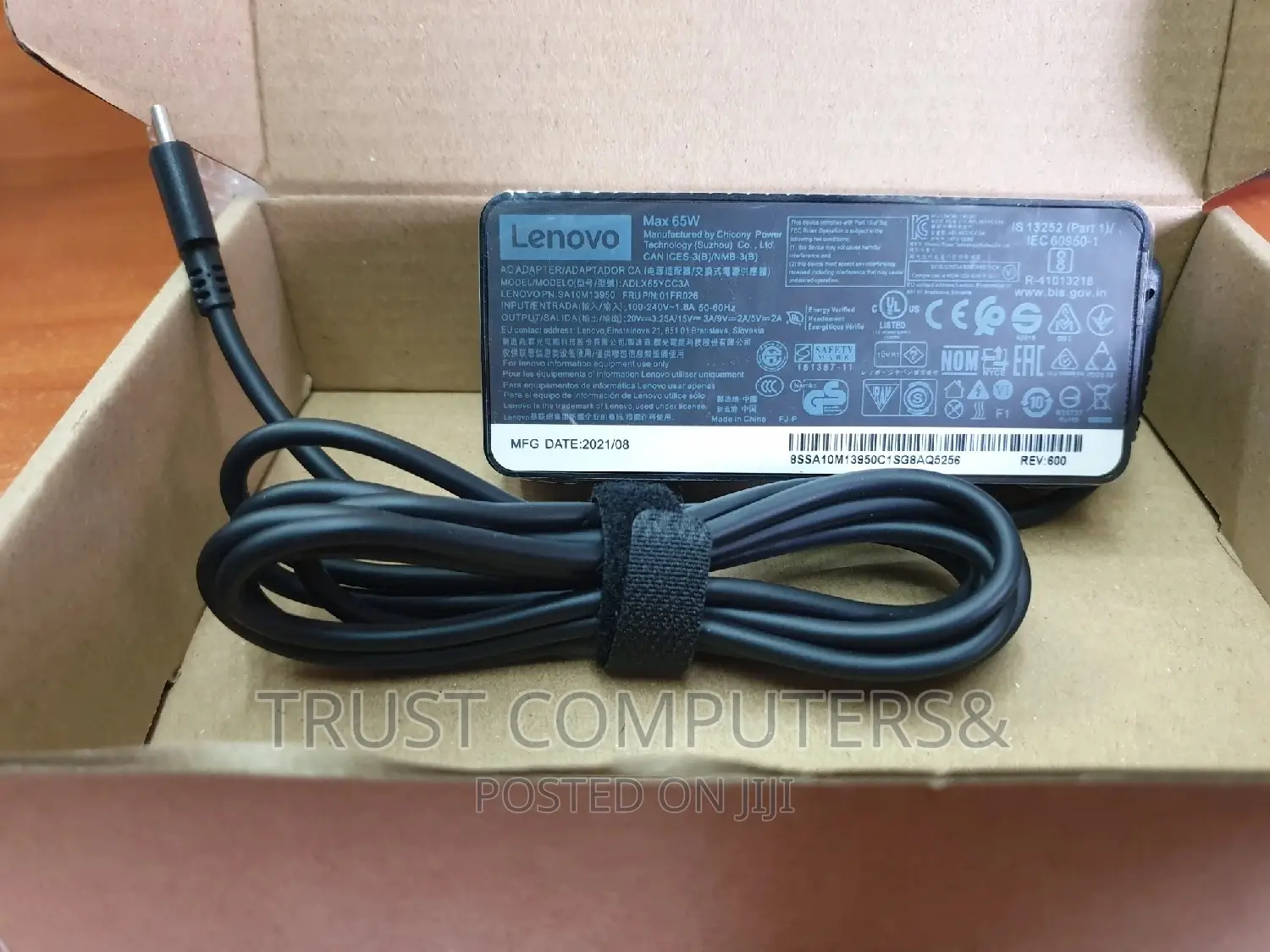 Lenovo Adapter 65w Type C