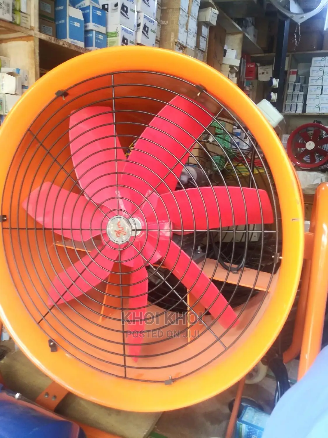 Ventilator Fan in Central Division Manufacturing Equipment, Khoi Khoi