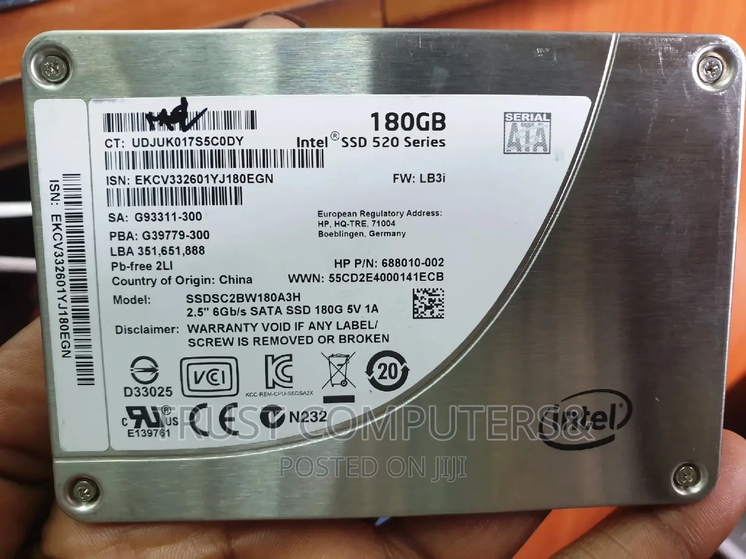 180gb Sata Ssd