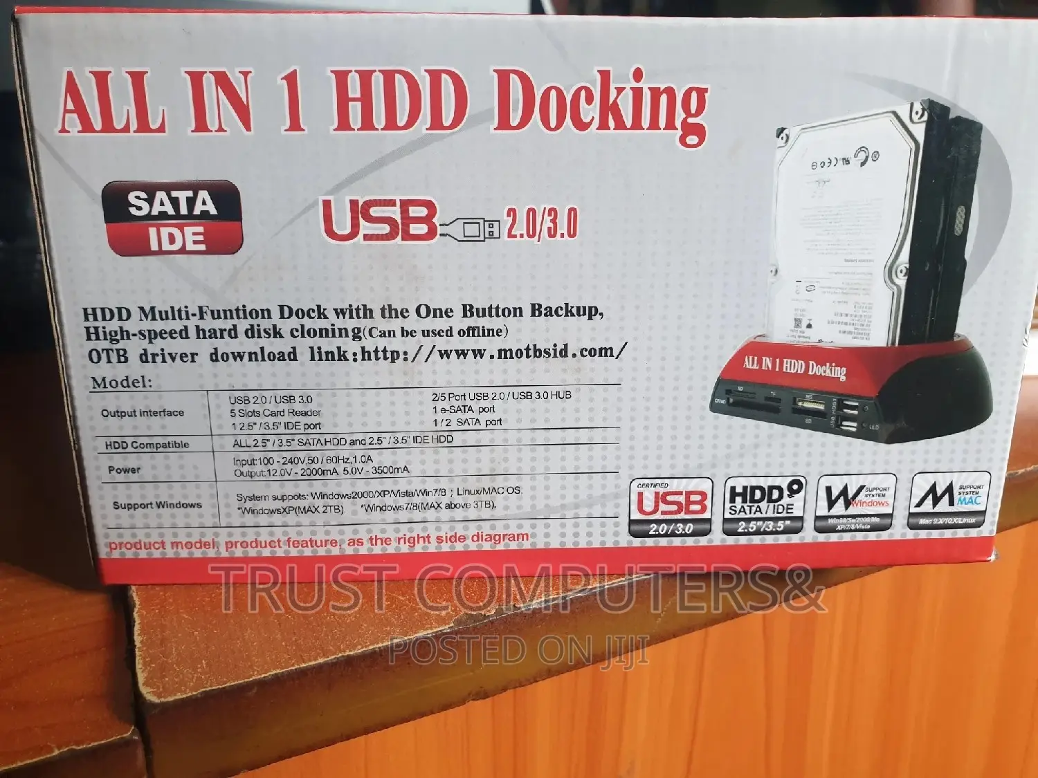 2.0 Hdd Docking IDE and Sata