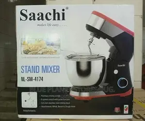Saachi 5 Litres Stand Mixer | 1000w || 8 Speeds | NL-SM-4174