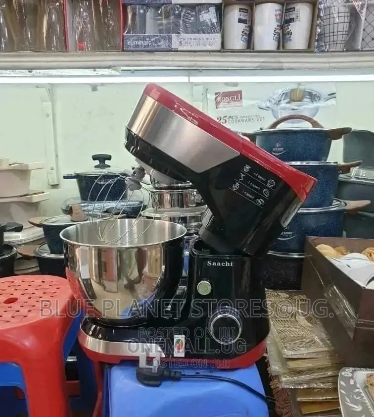 Saachi 5 Litres Stand Mixer | 1000w || 8 Speeds | NL-SM-4174