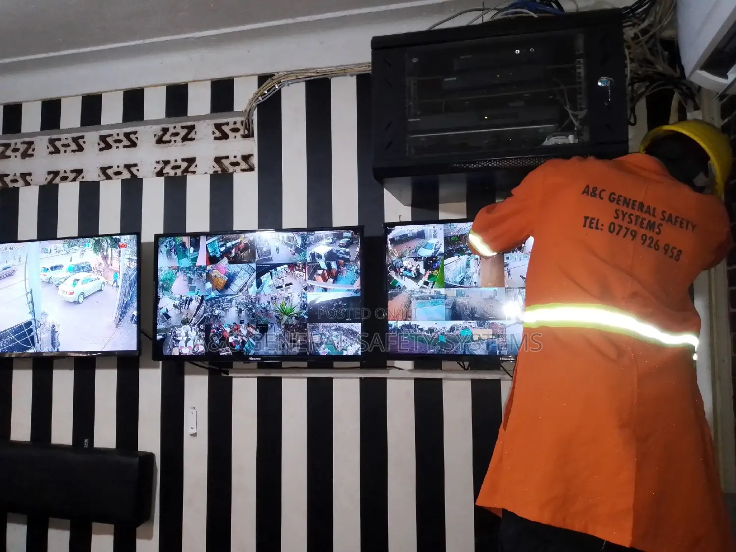 4 CCTV Cameras Full Set Color Vu Latest HD 1080p Clear View