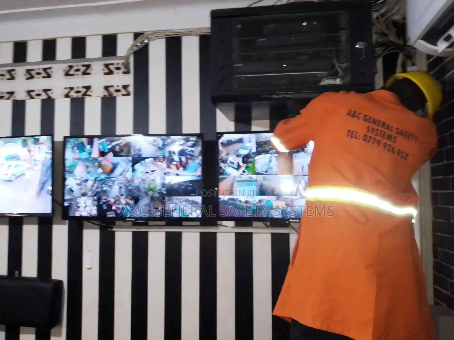 4 CCTV Cameras Full Set Color Vu Latest HD 1080p Clear View