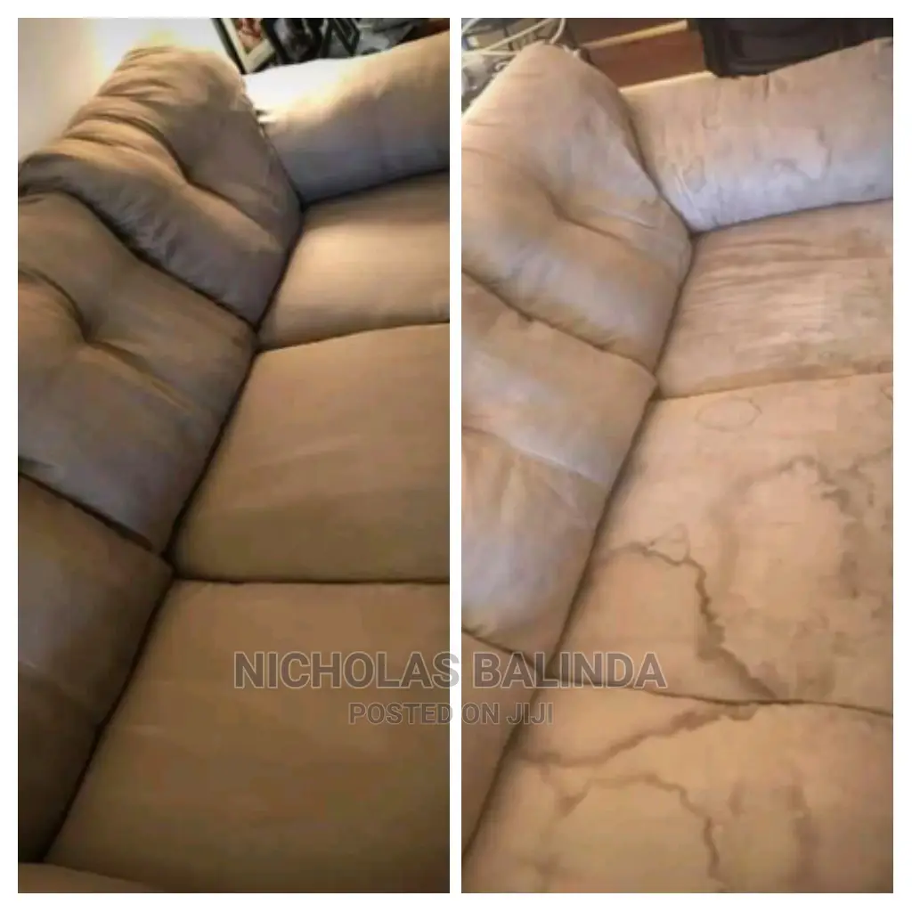 Leather Cleaning in Progress