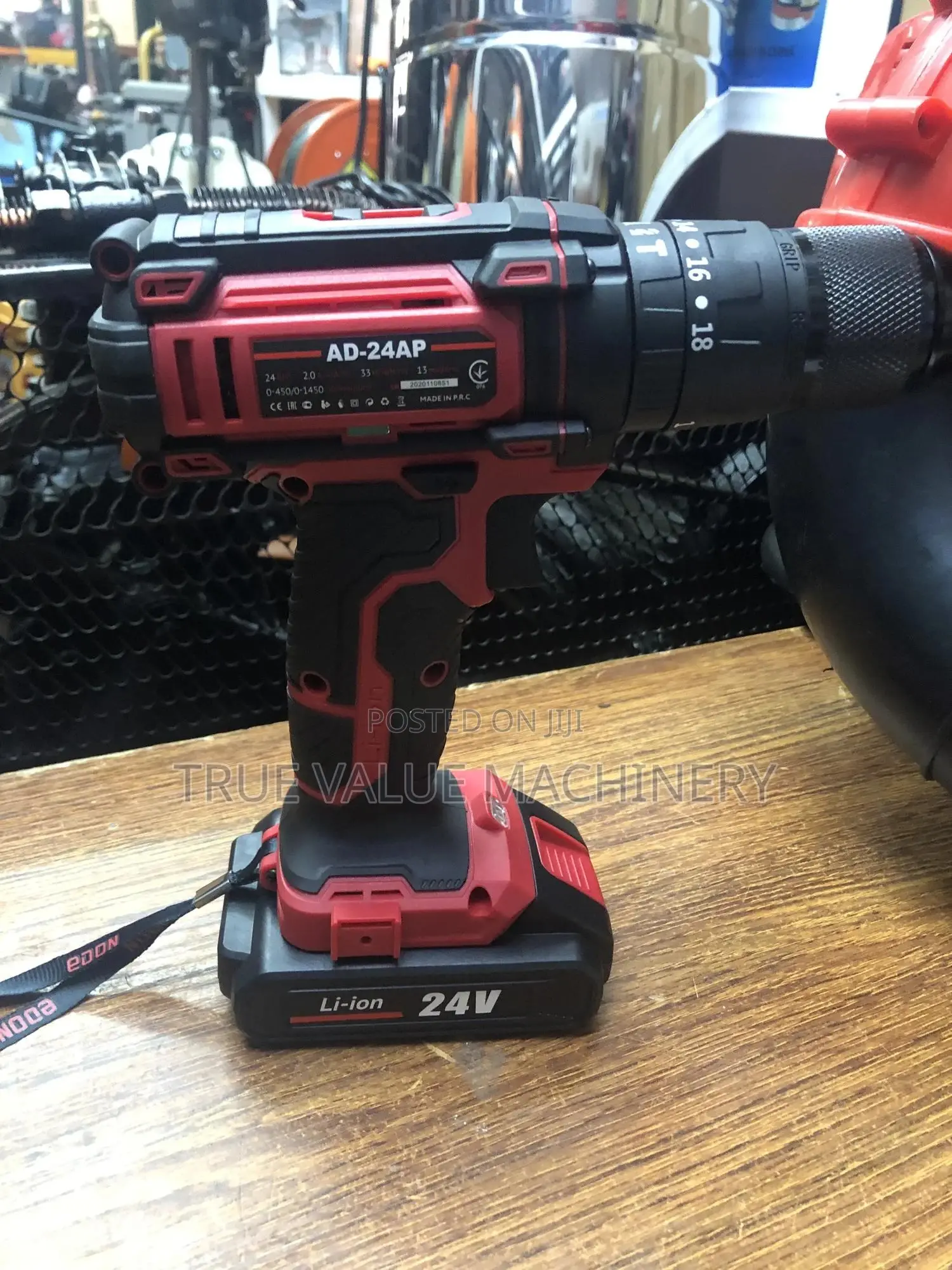 Rechargeable Drill 24 Volts (Hammer Drill)
