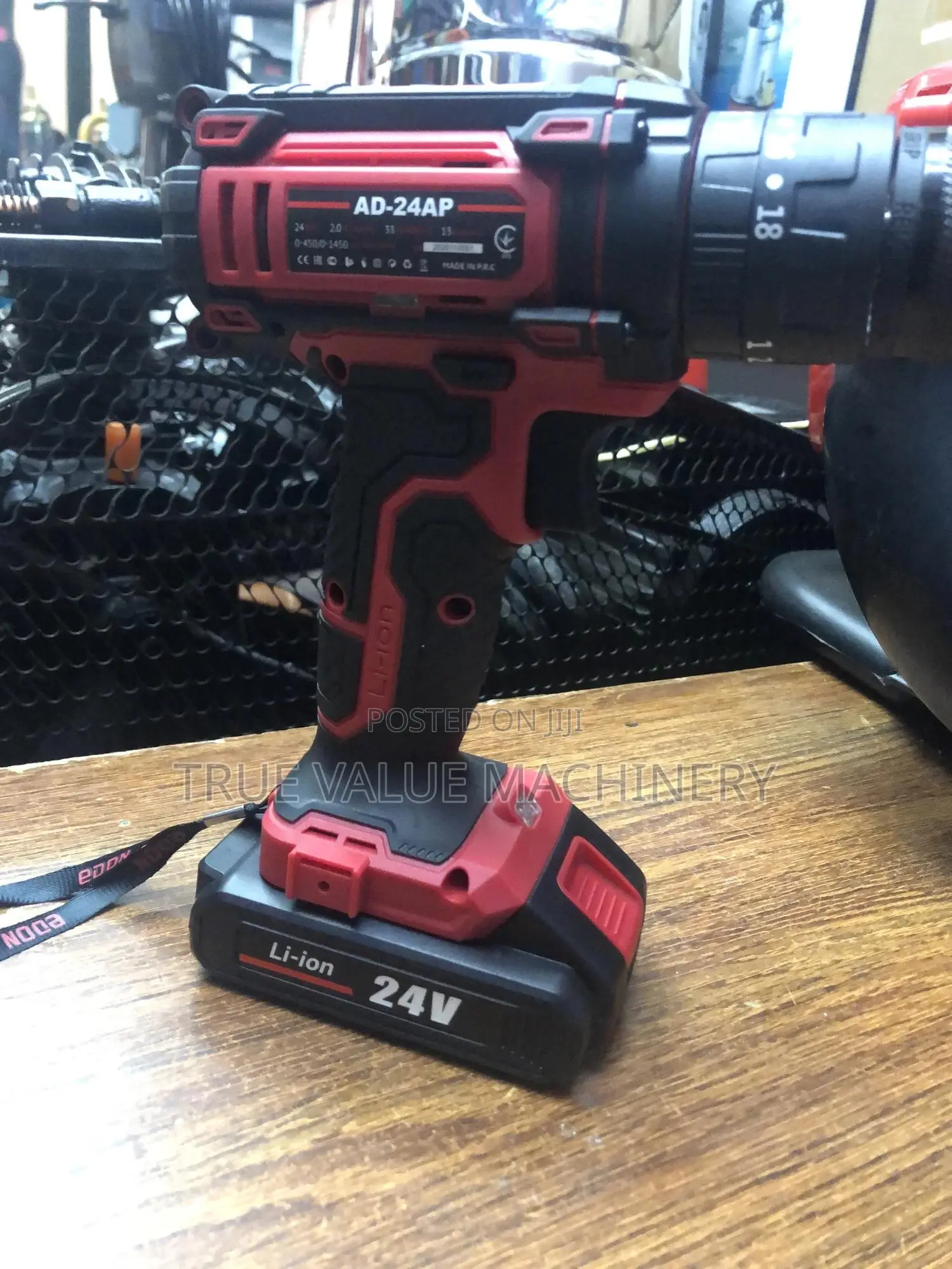 Rechargeable Drill 24 Volts (Hammer Drill)