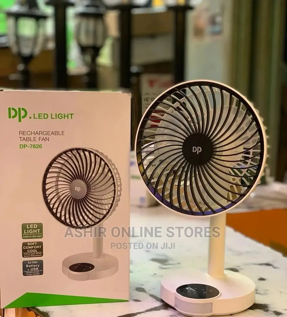 Rechargeable Table Fan