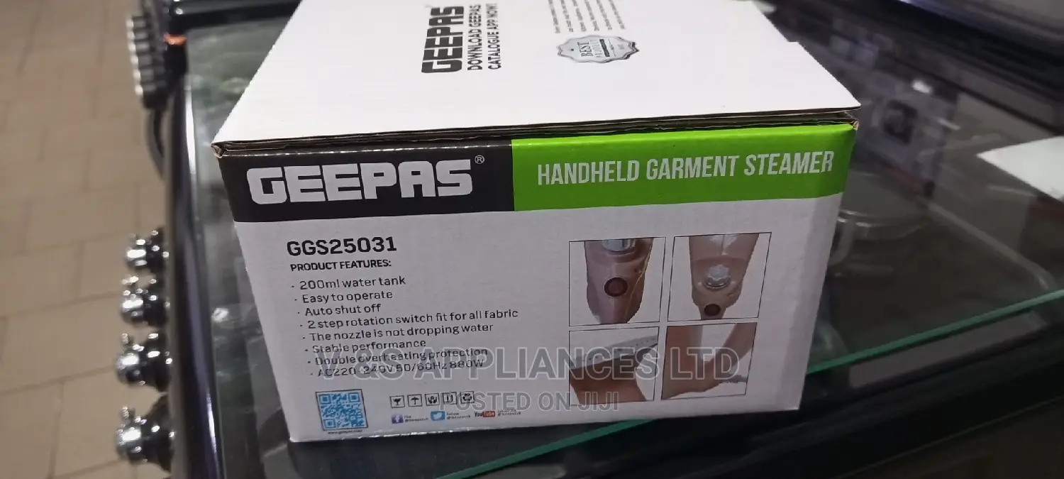 Handheld Garment Steamer Geepas