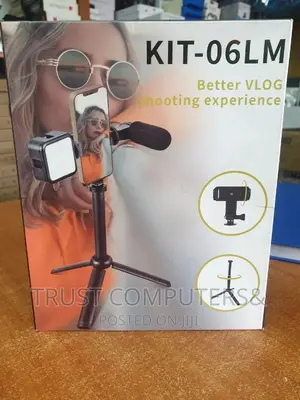 Ring Light Kit-06lm, Selfie Stick Tripod
