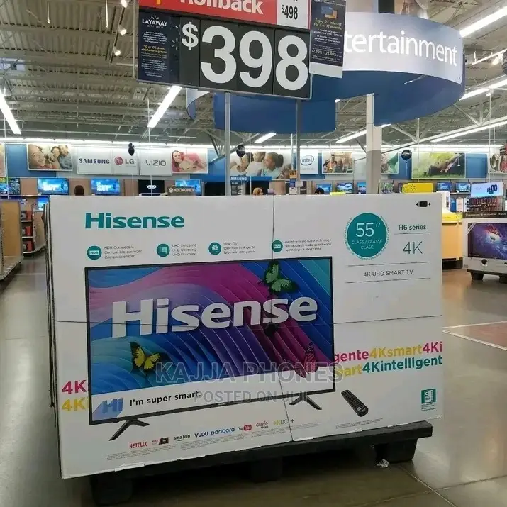 Hisense 55 Inches UHD 4k Smart Digital