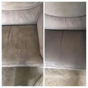 Sofa Stains Cleaning In Progress